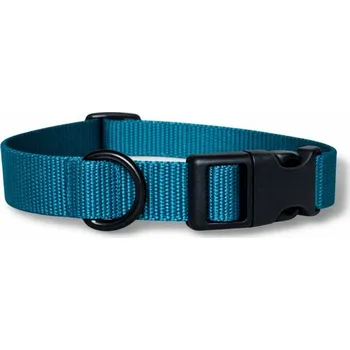 Obojek pro psa Popruhový obojek Basic - Lovecká zelená Šířka: 2 cm, Velikost obojku: S