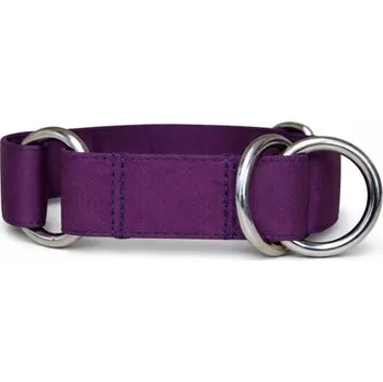 Obojek pro psa Softshellový obojek Martingale - Fialová Šířka: 2 cm, Velikost obojku: S