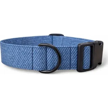 Obojek pro psa Softshellový obojek Active - Jeans modrý Šířka: 2 cm, Velikost obojku: S