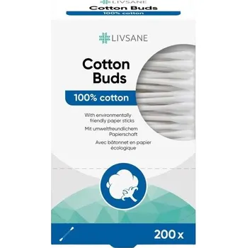 Drogerie Livsane Vatové tyčinky 200 ks