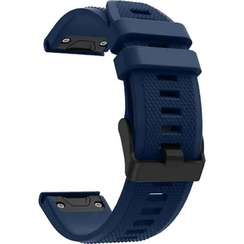 Příslušenství k chytrým hodinkám RhinoTech pro Garmin QuickFit sportovní silikonový 26mm (RTSS-040-DB) modrý