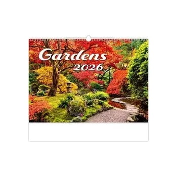 Kalendář Gardens 2026 - nástěnný kalendář
