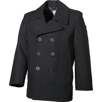Pánská parka Kabát US Pea Coat ČERNÝ, velikost M