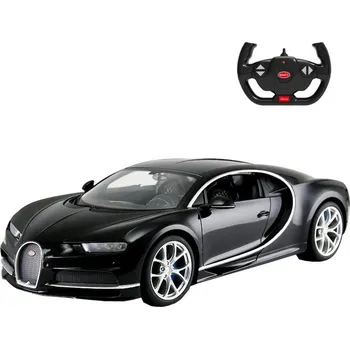 RC model auta Rastar 20593 Autíčko Bugatti Chiron na dálkové ovládání RC 1:14, černé