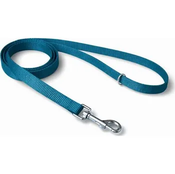 Vodítko pro psa Popruhové vodítko Basic - Lovecká zelená Šířka: 2,5 cm, Délka: 2 m, Karabina: 81 mm - černá - střední pes