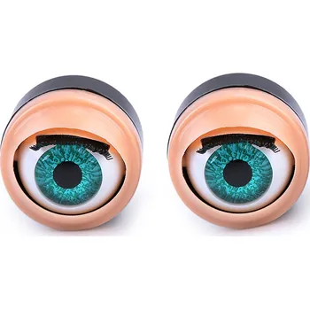 Mrkací oči Ø17 mm Varianta: zelenomodrá tm., Balení: 4 ks