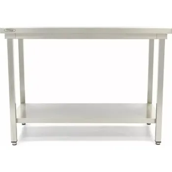 Domácí spotřebič Maxima Nerezový stůl 180 x 70 cm - nastavitelná výška | 09364018