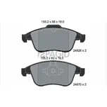 Sada brzdových destiček, kotoučová brzda PAGID T1927N