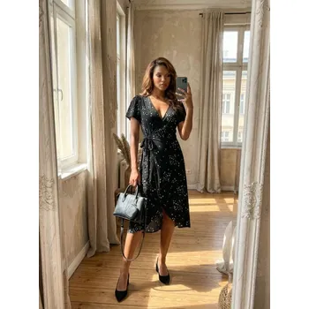 Dámské šaty Sinsay - Šaty - černá - 878AL-99X - 878AL-99X-S