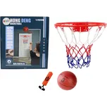 Basketbalová sada s obroučkou, míčem a pumpičkou