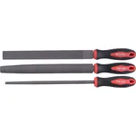 EXTOL PREMIUM Rašple, sada 3 ks, 250 mm, sek 2, sada obsahuje rašple : plochou, úsečovou a kruhovou 8803757