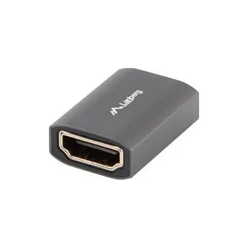 Elektrická zásuvka LANBERG Adaptér HDMI zásuvka,z obou stran HDMI 2.1 stříbrná hliník