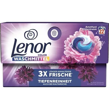 Kapsle na praní LENOR Color Amethyst Blutentraum 22 ks