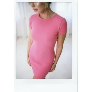 Dámské šaty Sinsay - Minišaty - sytě růžová - 159AC-42X - 159AC-42X-XS