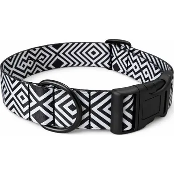 Obojek pro psa Popruhový obojek Comfort - Labyrint Velikost obojku: M