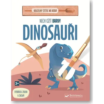 omalovánky Nech ožít barvy Dinosauři