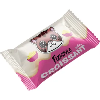 Trvanlivě pečivo Fizistyle Croissant s pudingovou náplní 45g