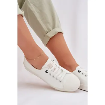 Dámské tenisky Dámské tenisky z eko kůže Big Star TT274023 Bílé 36