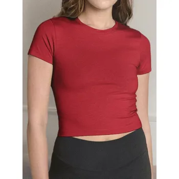 Sinsay - Crop top - červená - 016CH-33X - 016CH-33X-XXS