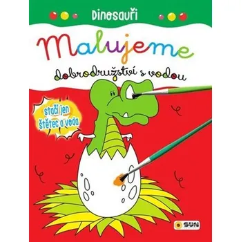 omalovánky Dinosauři - Malujeme dobrodružství s vodou