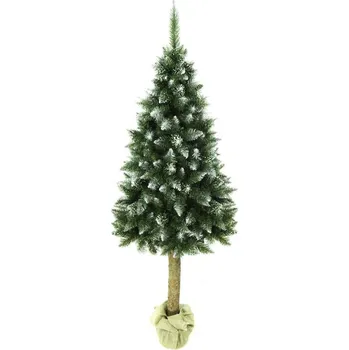 Vánoce DONOCI Vánoční stromek- jedle s bílými konci, 180 × 90 cm