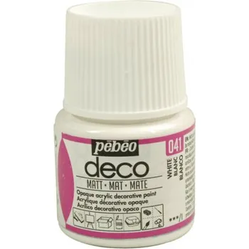 Vodová barva Barva Pébéo Deco 45ml – 080 Matt Caribbean Blue