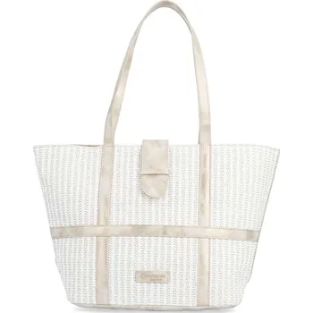 Rieker Dámská kabelka REMONTE Q0764-80 WHITE COMBINATION F/S6 -UNI-