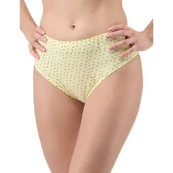 Kalhotky Gina dámské kalhotky klasické nadměrné velikosti 11093 Banánová Vel. 58/60