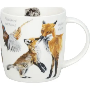 Druhy lesních zvířat - hrnek