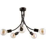 Jupiter 1638 - Lustr na tyči LUCE 5xE27/60W/230V titan