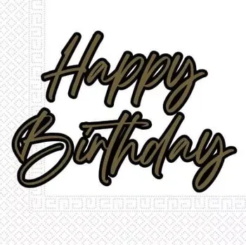 Papírový ubrousek Papírové ubrousky - Bílé HB 20 ks