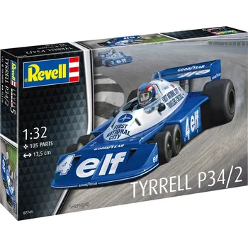 Plastikový model Revell Tyrrel P34/2 6-Wheeler 1:32