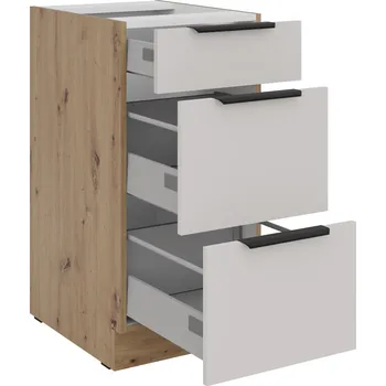 Kuchyňská skříňka Šuplíky, šíře 40 cm Dub artisan Kašmír