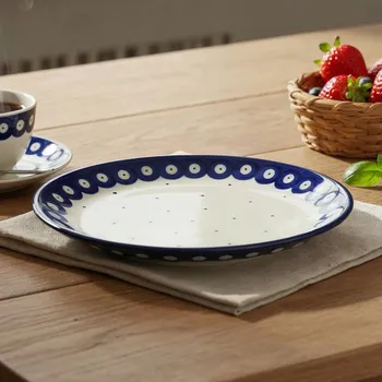 Talíř Dezertní talíř Moja Faktoria 19 cm - dek. D - Tečky (druhá jakost)