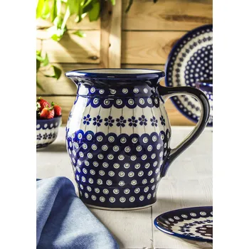 BOLESŁAWIEC GU-727 DEK. 166A 1,5 l - keramický džbán na vodu