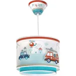 Dalber 60612 - Dětský lustr POLICE 1xE27/60W/230V