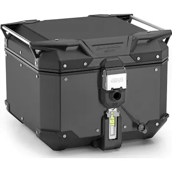 Auto-moto GIVI OBKEV42B černý horní kufr Trekker Outback EVO hliníkový (Monokey topcase), bez zámku, 42 l