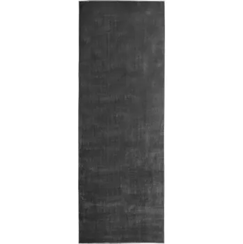 Koberec vidaXL Běhoun pratelný skládací antracitový 80 x 300 cm polyester