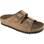 Scholl AIR BAG zdravotní pantofle PROFESIONAL barva hnědá hnědá 37