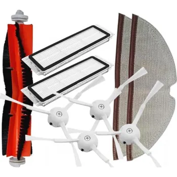 Sada příslušenství pro robotický vysavač Filtry a kartáče pro XIAOMI Roborock S6 Max V s mopy 9ks