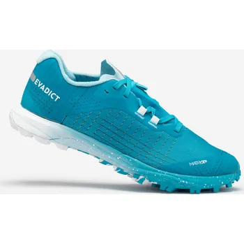 Dámská běžecká obuv KIPRUN Dámské závodní boty na trailový běh Race Light modro-bílé 41