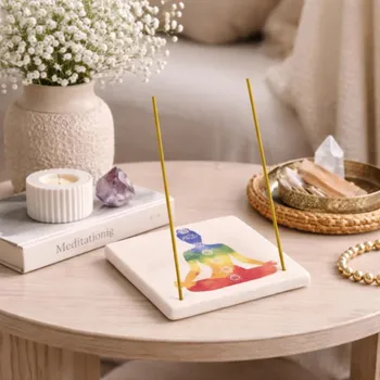 Čakrový stojan na vonné tyčinky -7 čaker