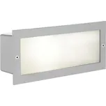 EGLO - Nástěnné venkovní svítidlo 1xE27/60W stříbrná/bílá IP44