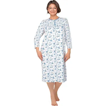 Dámská noční košile Dámská noční košile Martel Bogna II 204 dł/r M-2XL oranžová L