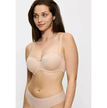 Podprsenka Dámská podprsenka Beauty-Full Essential WDP - BROWN - tělová 00NZ - TRIUMPH BROWN 70C