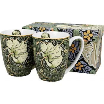 DUO Gifts DG - Sada dvou šálků William Morris PIMPERNEL v dárkové krabičce - 2*380 ml