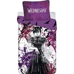 JERRY FABRICS Povlečení Wednesday Raven micro Polyester - mikrovlákno, 140/200, 70/90 cm