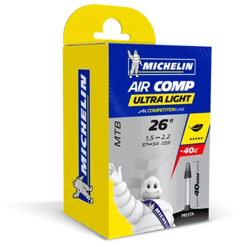 Duše na kolo Michelin Aircomp Ultralight C4 26" SV 40mm (Duše Michelin Aircomp Ultralight 26 x 1,50-2,20 FV40)