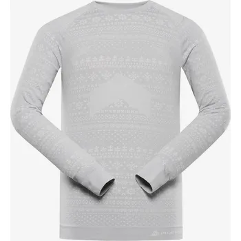 Oblečení a móda ALPINE PRO Pánské Pánské rychleschnoucí prádlo - triko ALPINE PRO AMBOS dk.true gray Šedá M/L (2716908)