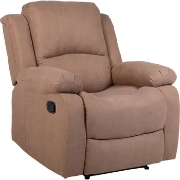 Křeslo Relaxační polohovací křeslo ASKOY hnědé